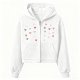 Women's Zip-Up Hoodie - Street Fashion Pullover